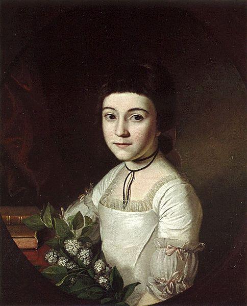 Charles Wilson Peale Portrait of Henrietta Maria Bordley at age 10